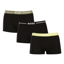  3PACK férfi boxeralsók BOSS fekete (50532453 976) L férfi alsó