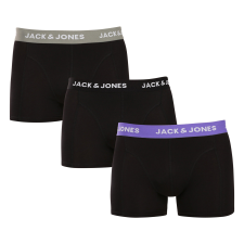 3PACK férfi boxeralsók Jack and Jones fekete (12268482) XL férfi alsó