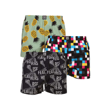 3PACK Férfi klasszikus boxeralsó Horsefeathers Manny Bundle 4 (AM165C) L férfi alsó