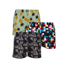  3PACK Férfi klasszikus boxeralsó Horsefeathers Manny Bundle 4 (AM165C) XXL