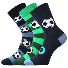3PACK gyerek zokni többszínű Boma (Arnold-fotbal) 25/29 gyerek zokni