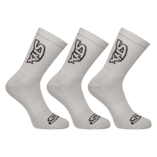 3PACK Szürke Styx hosszú zokni (3HV1062) S férfi zokni