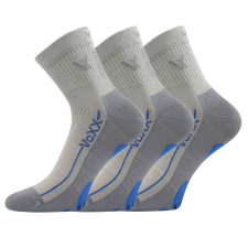 3PACK szürke VoXX zokni (Barefootan-grey) L férfi zokni