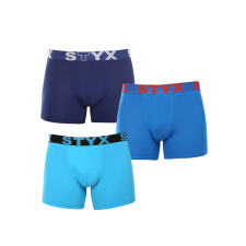 3PACK tarka long férfi boxeralsó Styx sport gumi (3U96897) L férfi alsó