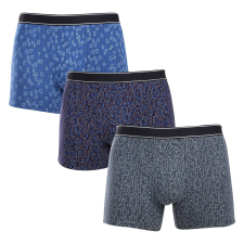 3PACK többszínű Andrie férfi boxeralsó (PS 5634) L férfi alsó