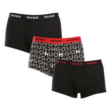 3PACK többszínű HUGO férfi boxeralsó (50517894 980) XL férfi alsó