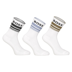  3PACK zokni BOSS fehér (50515143 101) L