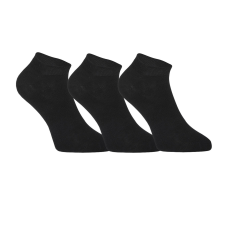  3PACK zokni Styx alacsony bambusz fekete (3HBN960) S
