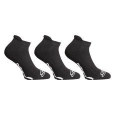  3PACK zokni Styx alacsony fekete (3HN960) XL