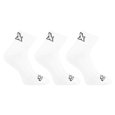 3PACK zokni Styx boka fehér (3HK1061) L férfi zokni