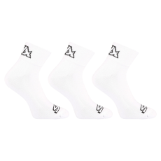 3PACK zokni Styx boka fehér (3HK1061) XL