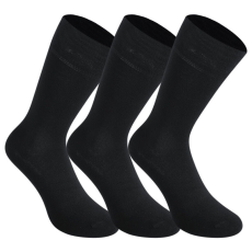  3PACK zokni Styx magas bambusz fekete (3HB960) L