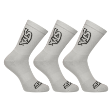  3PACK zokni Styx magas szürke (3HV1062) M