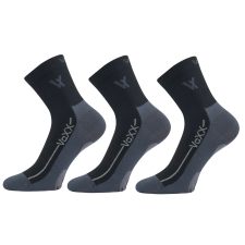 3PACK zokni VoXX fekete (Barefootan-black) M férfi zokni