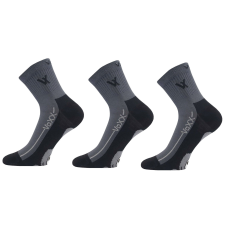 3PACK zokni VoXX sötétszürke (Barefootan-darkgrey) M férfi zokni