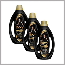  3x3 liter Bivy Deluxe folyékony mosószer fekete ruhákhoz BIVY4 tisztító- és takarítószer, higiénia