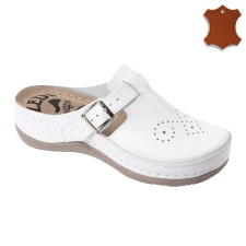  402-18 anatómiai csatos fehér női bőr klumpa 36-41 gyógypapucs