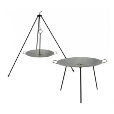  40 cm akasztható+láb hússütő 100cm állványszett( 4részes) sütés és főzés