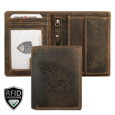  412772 604 Giorgio Carelli motívumos pénztárca szarvas egészalakos pénztárca