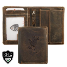  412772 605 Giorgio Carelli motívumos pénztárca őz fej