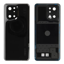  4150009 Gyári Oppo Find X5 Pro Fekete akkufedél, hátlap mobiltelefon, tablet alkatrész