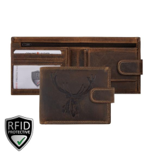  417797 603 Giorgio Carelli motívumos pénztárca szarvas fej pénztárca