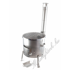 45cm Rozsdamentes bográcsház + 48cm grillrács 8részes sütés és főzés