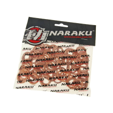 49 Réz tömítőgyűrűk Naraku 14x20x1.5mm 100 darab egyéb motorkerékpár alkatrész