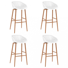  4 db fehér bárszék bútor