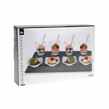 4-Home EH square tálalókészlet rágcsálnivalókhoz 13 dbalakú konyhai eszköz