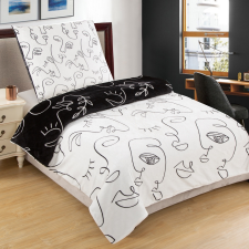 4-Home Face mikroplüss ágynemű, 140 x 200 cm, 70 x 90 cm lakástextília