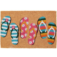 4-Home Flip flops kókusz lábtörlő, 39 x 59 cm lakástextília