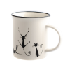 4-Home Játékos macskák porcelán bögre 310 ml