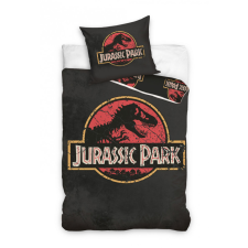 4-Home Jurassic Park Symbol ágyneműhuzat 140×200cm, 70x90 cm lakástextília