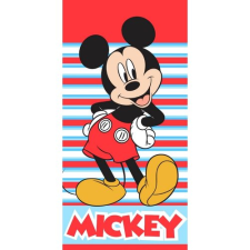 4-Home Mickey egér Mindig mosolyog gyerek törölköző, 70 x140 cm lakástextília
