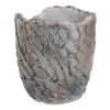 4-Home Nant beton virágtartó kaspó, szürke, 14 x 14 cm