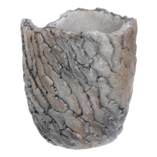 4-Home Nant beton virágtartó kaspó, szürke, 14 x 14 cm kerti tárolás