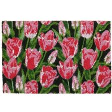4-Home Pink tulips kókusz lábtörlő, 39 x 59 cm lakástextília