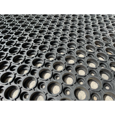4-Home Rubber gumiszőnyeg lyukakkal, 80 x 120 cm, 80 x 120 cm lakástextília