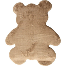 4-Home Teddy Light Brown szőnyeg, 85 x 100 cm, világosbarna lakástextília