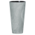 4-Home TUBUS SLIM BETON EFFECT virágtartó betéttel 25 cm, szürke, szürke, 25 cm