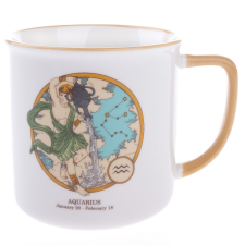 4-Home Vízöntő csillagjegy porcelán bögre, 460 ml bögrék, csészék