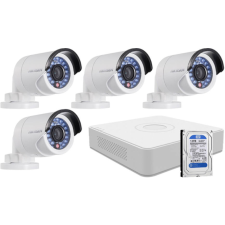 4 infrakamerás HIKVISION HDTVI megfigyelő kamera