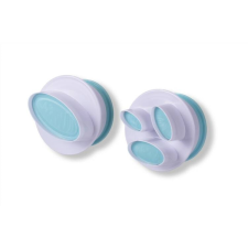 4 méretű 2 részes ovális rugós fondant kiszúró készlet sütés és főzés