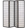  4 paneles térelválasztó paraván, japán stílusú
