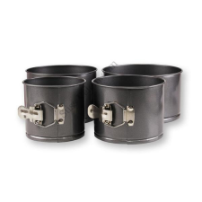  4 részes magas kapcsos tortaforma készlet sütés és főzés