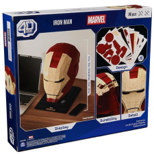 4D Build Puzzle Marvel Iron Man sisak 3D puzzle, kirakós