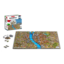 4D Cityscape Puzzle Budapest - 1200 darabos puzzle, kirakós