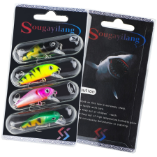  4db Sougayilang Crankbait horgászcsali csali