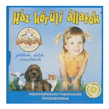 HÁZ KÖRÜLI ÁLLATOK - DALOSKÖNYV + CD + KIFESTŐ! gyermek- és ifjúsági könyv